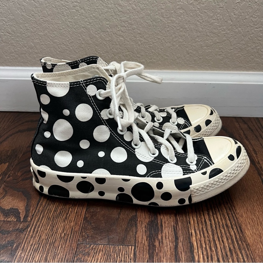 Converse Women’s Chuck 70 High Top Shoes Polka Dots Size 7.5 Lace Up A01182C, - Picture 12 of 16